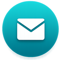 Email icon for certification training inquiries and customer communication