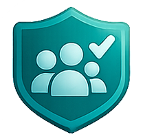 Trusted healthcare organizations icon for professional certification training programs