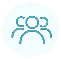 Workplace preparedness team icon representing corporate training and organizational readiness