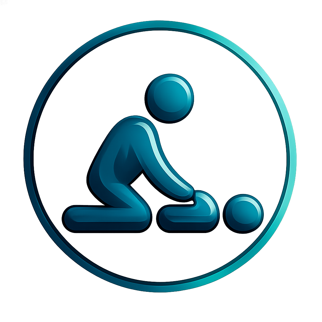 Adult CPR certification training icon