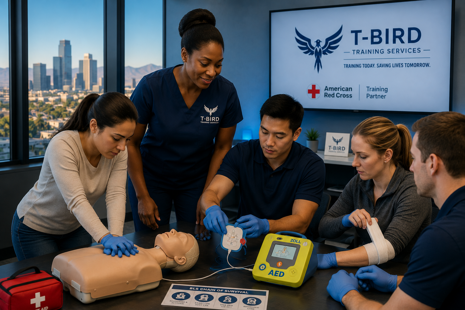 Adult CPR AED Instructor-Led Training