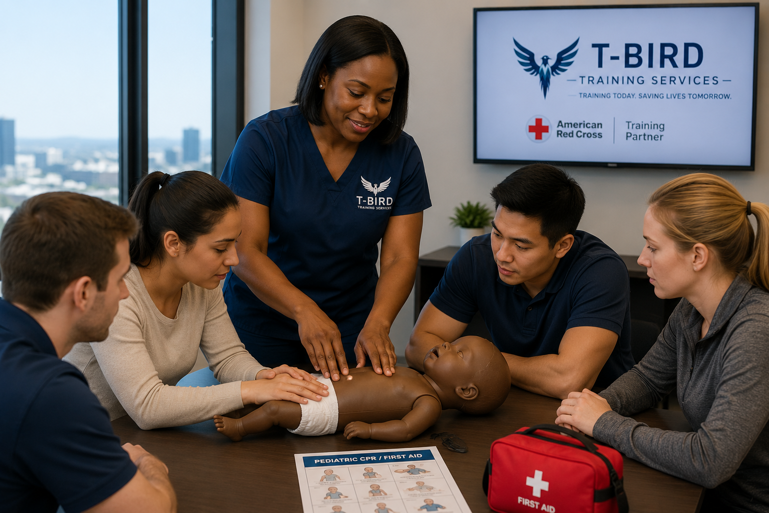 Pediatric CPR and First Aid Instructor-Led Training