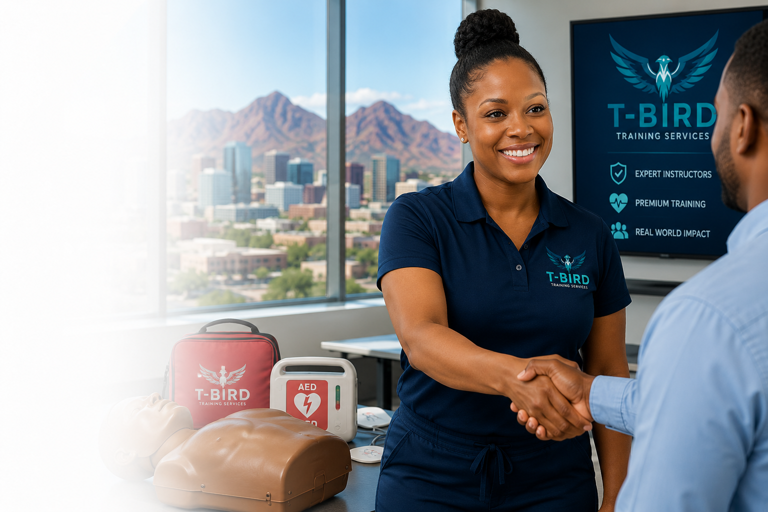 T-Bird CPR and AED certification training