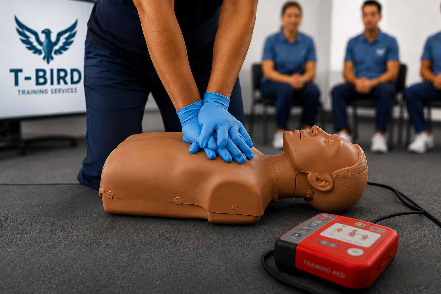 Realistic CPR skills practice
