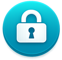 Secure payment lock icon