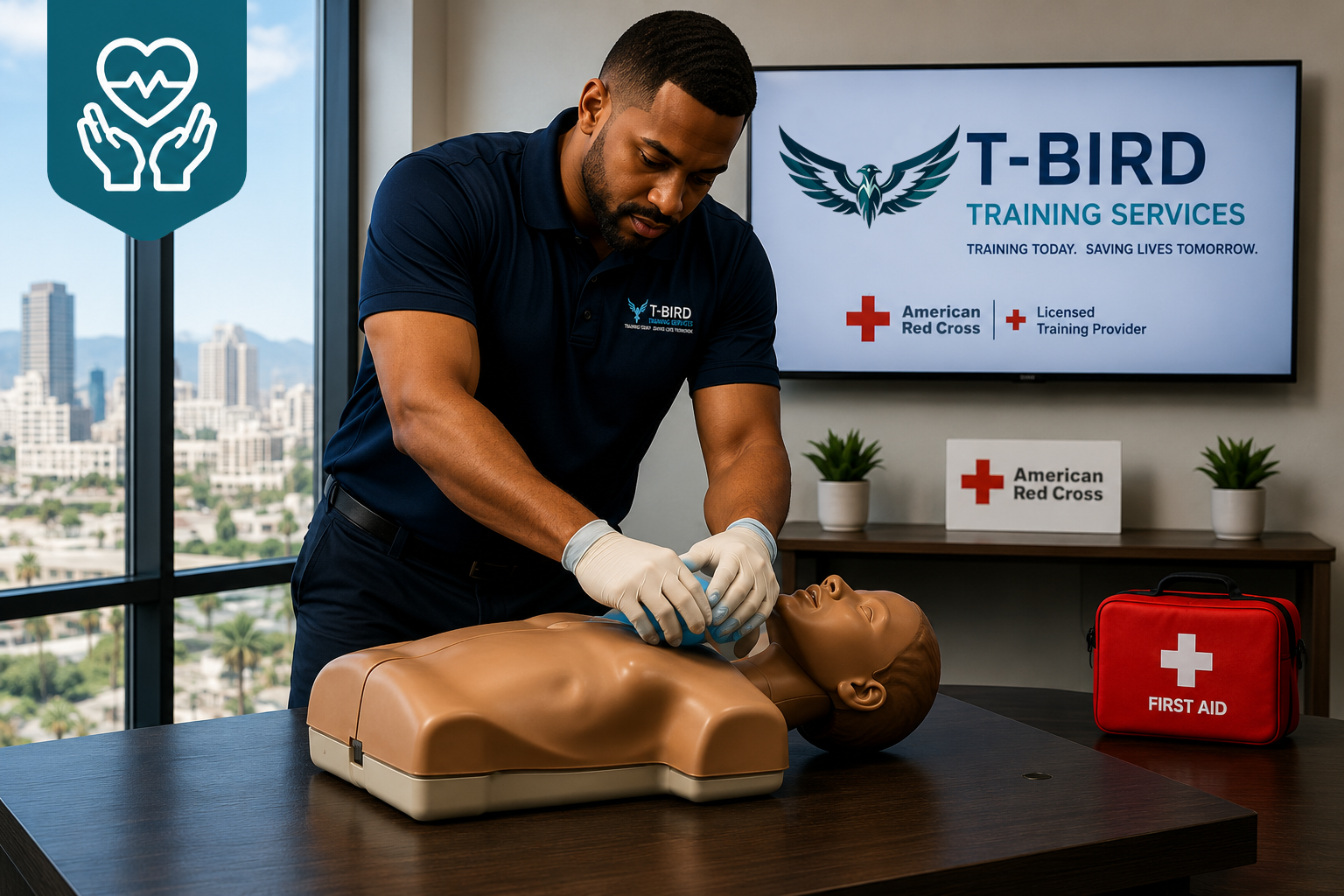 Pediatric CPR and first aid certification training