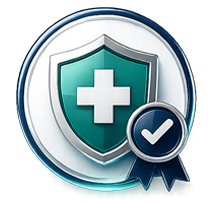 Recognized BLS certification icon