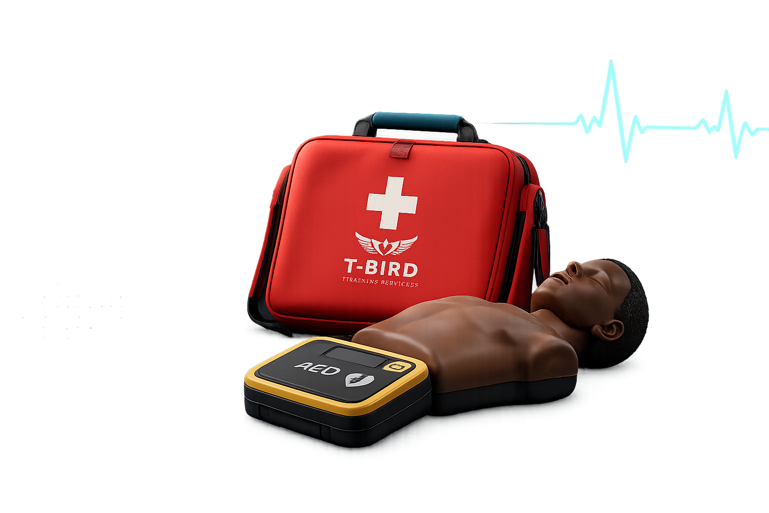 CPR AED First Aid certification training equipment