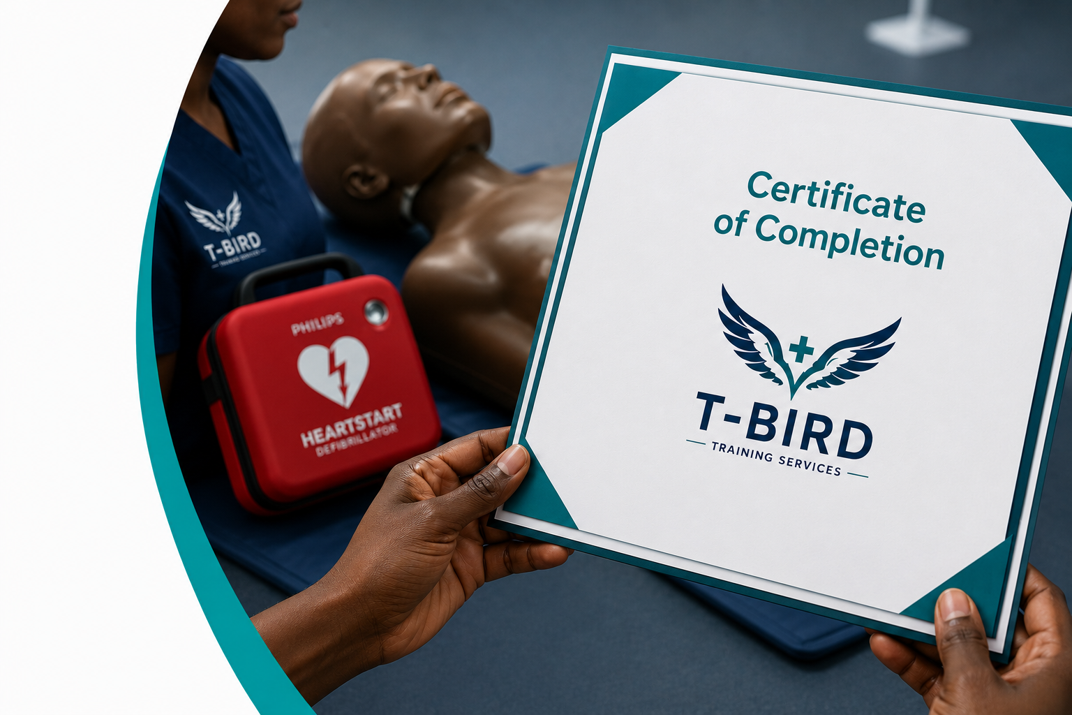 T-Bird CPR AED First Aid certification details
