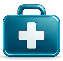 Professional medical equipment icon